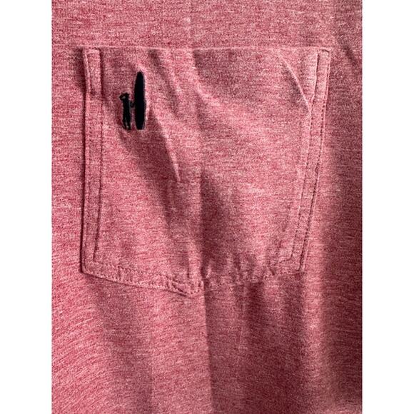 Johnnie-O Heathered Hangin' Out Polo Size: L Color: Nantucket - Picture 6 of 6